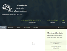 Tablet Screenshot of cfcharlevoisienne.com